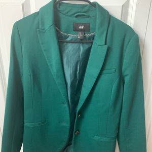 H&M green Blazer
